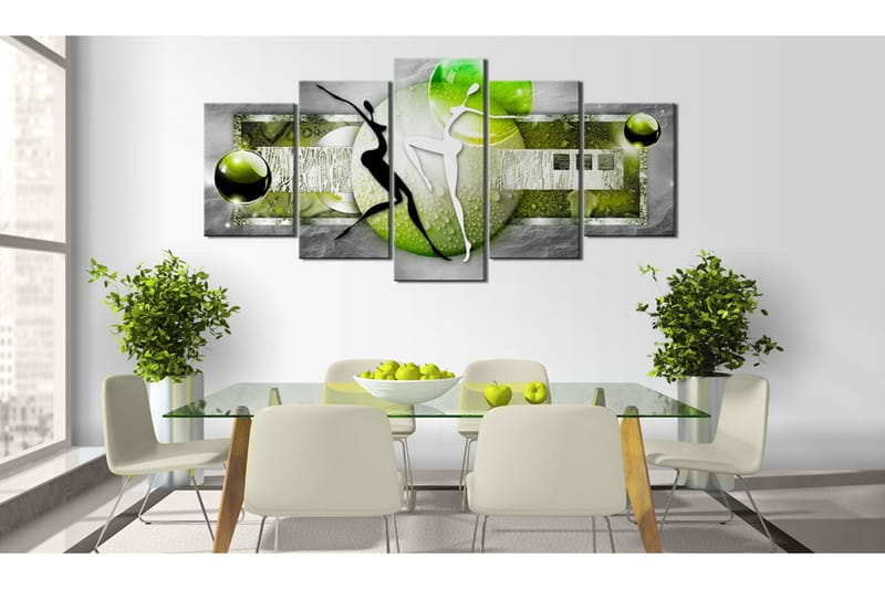 Bilde Dance Of Nature 200x100 - Artgeist sp. z o. o. - Innredning - Bilder & kunst - Lerretsbilder