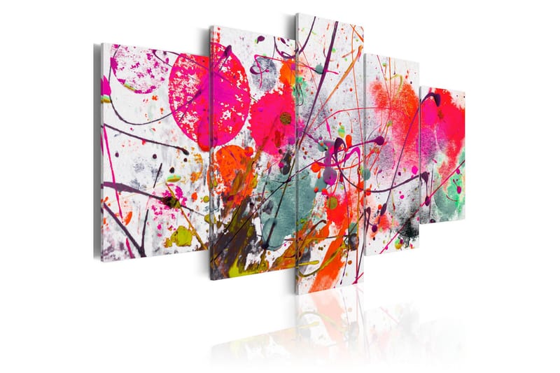Bilde Dance Of Red 100x50, Artgeist sp. z o. o.
