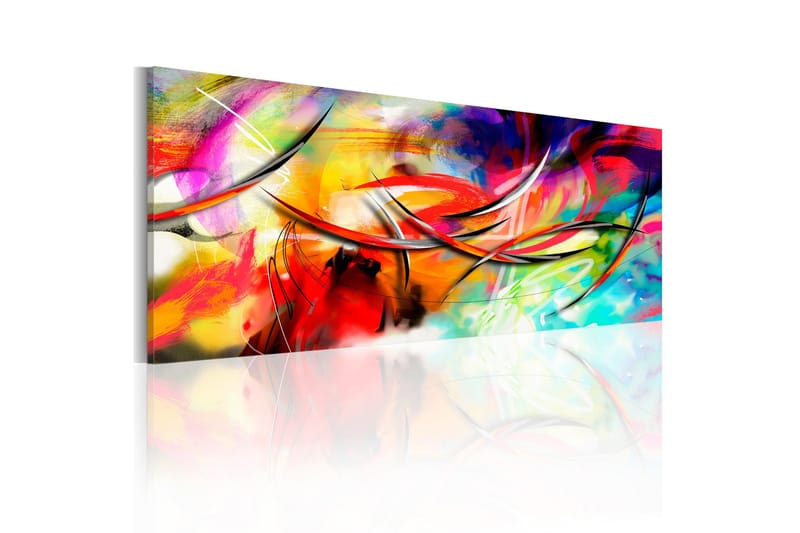Bilde Dance Of The Rainbow 120x40, Artgeist sp. z o. o.