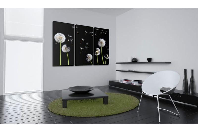 Bilde Dandelions Family 120x80 - Artgeist sp. z o. o. - Innredning - Bilder & kunst - Lerretsbilder