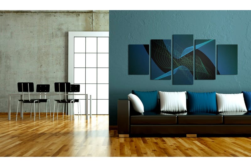 Bilde Dark Abstraction 100x50 - Artgeist sp. z o. o. - Innredning - Bilder & kunst - Lerretsbilder