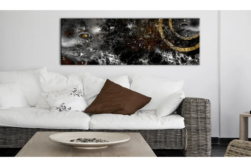 Bilde Dark Moon 120x40 - Artgeist sp. z o. o. - Innredning - Bilder & kunst - Lerretsbilder