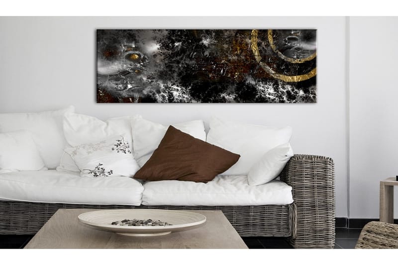 Bilde Dark Moon 150x50 - Artgeist sp. z o. o. - Innredning - Bilder & kunst - Lerretsbilder