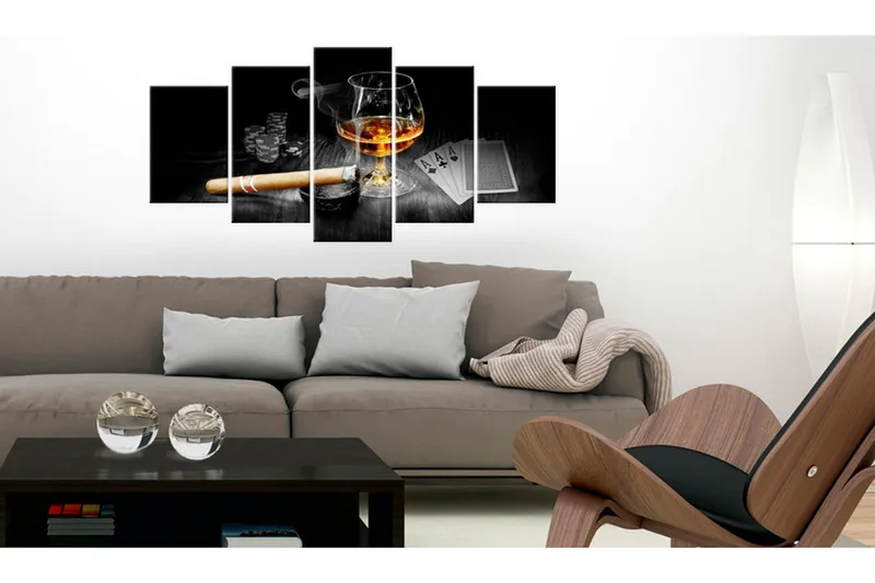 Bilde Dark Secrets 100x50 - Artgeist sp. z o. o. - Innredning - Bilder & kunst - Lerretsbilder