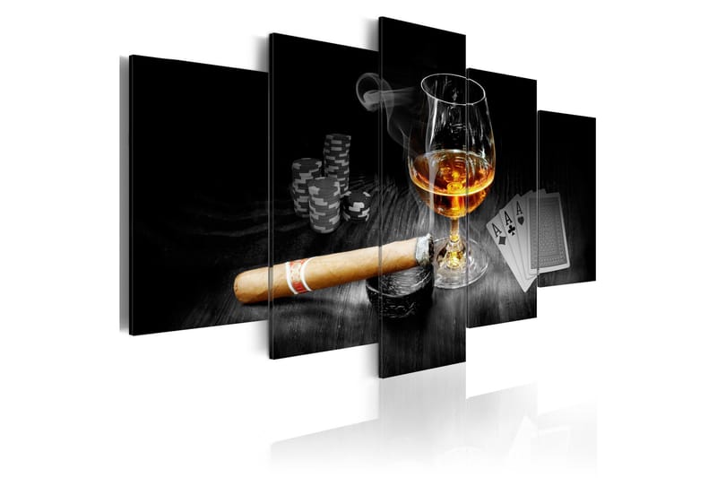 Bilde Dark Secrets 100x50 - Artgeist sp. z o. o. - Innredning - Bilder & kunst - Lerretsbilder