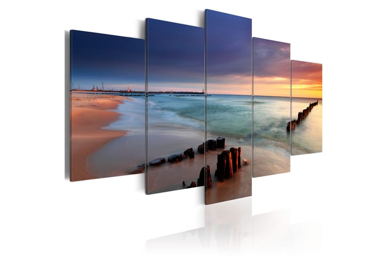 Bilde Dawn By The Sea 100x50, Artgeist sp. z o. o.