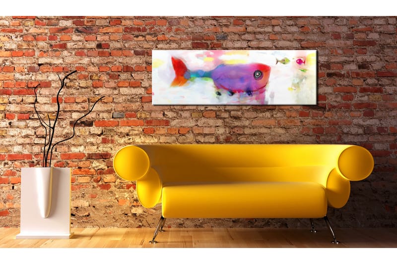 Bilde Deep-sea fishes 135x45 - Artgeist sp. z o. o. - Innredning - Bilder & kunst - Lerretsbilder