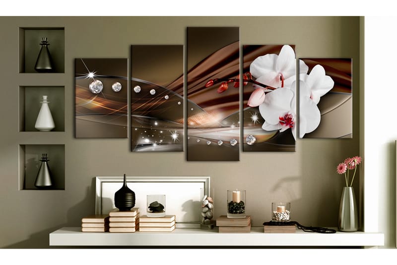 Bilde Diamond Glimmer 200x100 - Artgeist sp. z o. o. - Innredning - Bilder & kunst - Lerretsbilder