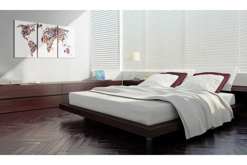 Bilde Digital World 120x60 - Artgeist sp. z o. o. - Innredning - Bilder & kunst - Lerretsbilder