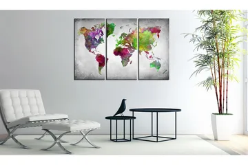 Bilde Diversity Of World 120x80 - Artgeist sp. z o. o. - Innredning - Bilder & kunst - Lerretsbilder