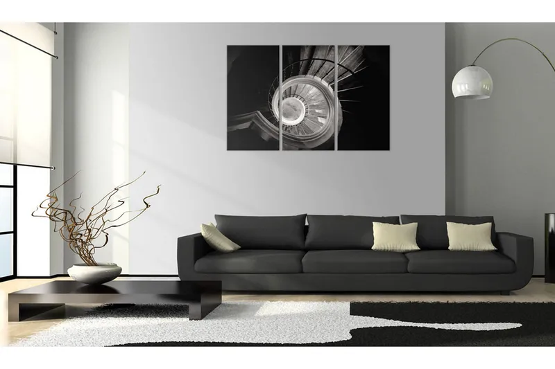 Bilde Down A Spiral Staircase 120x80 - Artgeist sp. z o. o. - Innredning - Bilder & kunst - Lerretsbilder