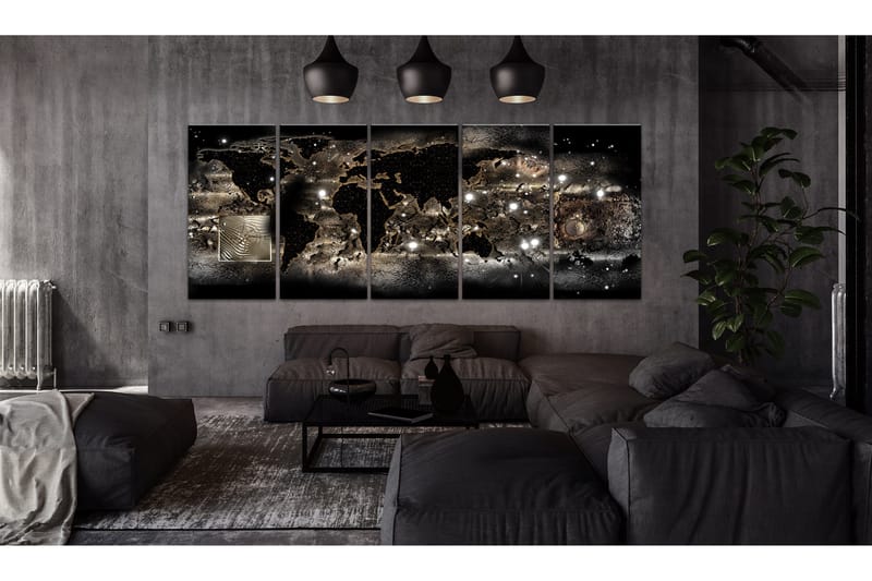 Bilde Earth Glow 225x90 - Artgeist sp. z o. o. - Innredning - Bilder & kunst - Lerretsbilder
