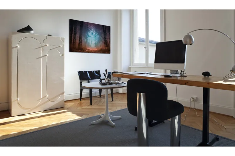 Bilde Edge Of The Forest 90x60 - Artgeist sp. z o. o. - Innredning - Bilder & kunst - Lerretsbilder