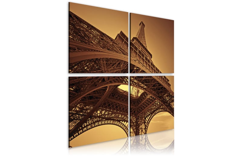 Bilde Eiffeltårnet Paris 80x80 - Artgeist sp. z o. o. - Lerretsbilder