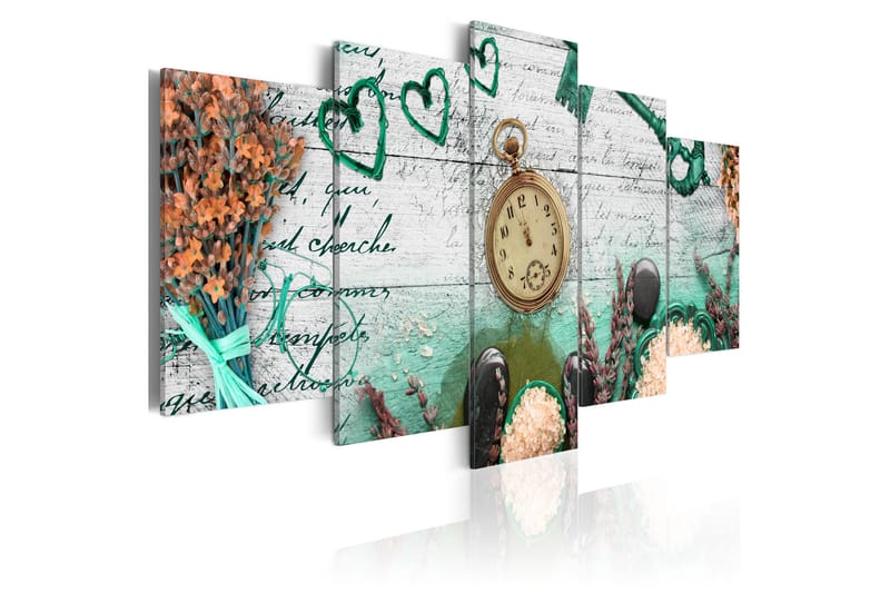 Bilde Emerald Composition 100x50, Artgeist sp. z o. o.