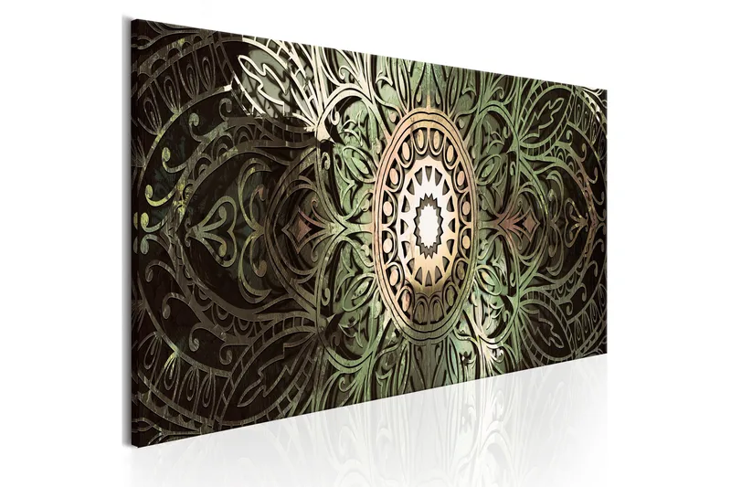 Bilde Emerald Mandala 135x45, Artgeist sp. z o. o.