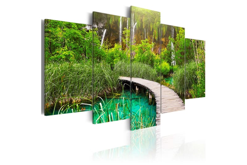 Bilde Emerald Trail 200x100, Artgeist sp. z o. o.