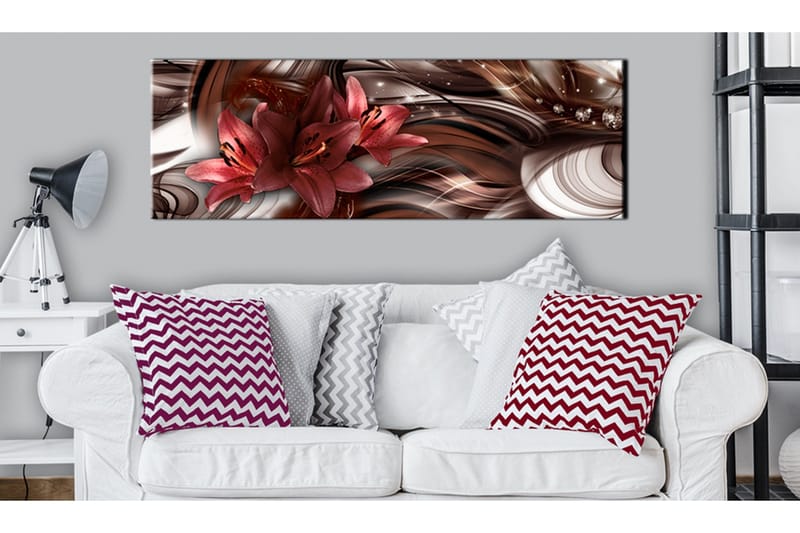 Bilde Empire Of Lily 135x45 - Artgeist sp. z o. o. - Innredning - Bilder & kunst - Lerretsbilder