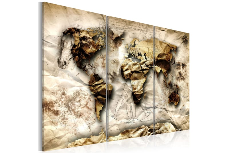 Bilde Empire Of Science 120x80 - Artgeist sp. z o. o. - Innredning - Bilder & kunst - Lerretsbilder