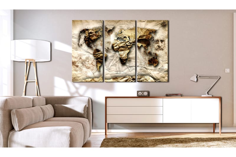 Bilde Empire Of Science 120x80 - Artgeist sp. z o. o. - Innredning - Bilder & kunst - Lerretsbilder