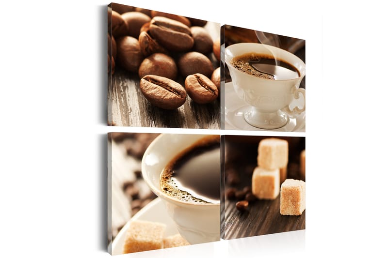 Bilde En Kopp Kaffe 40x40 - Artgeist sp. z o. o. - Innredning - Bilder & kunst - Lerretsbilder