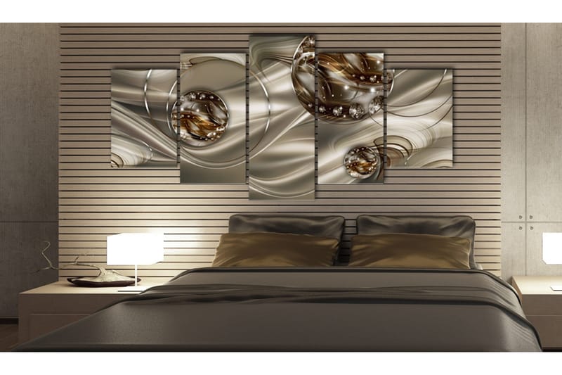 Bilde Enchanted Bronze 100x50 - Artgeist sp. z o. o. - Innredning - Bilder & kunst - Lerretsbilder