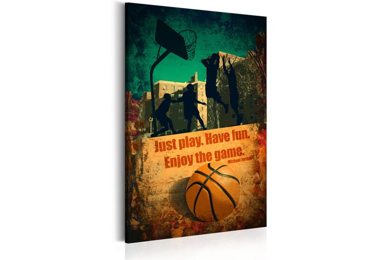 Bilde Enjoy The Game 40x60 - Artgeist sp. z o. o. - Innredning - Bilder & kunst - Lerretsbilder