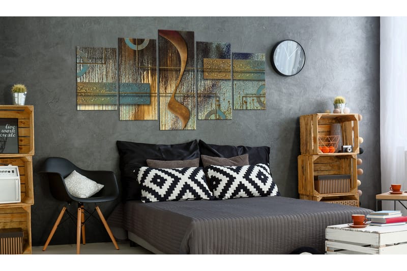 Bilde Exotic Note 100x50 - Artgeist sp. z o. o. - Innredning - Bilder & kunst - Lerretsbilder