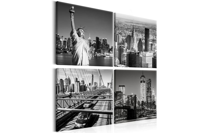 Bilde Faces Of New York 80x80, Artgeist sp. z o. o.
