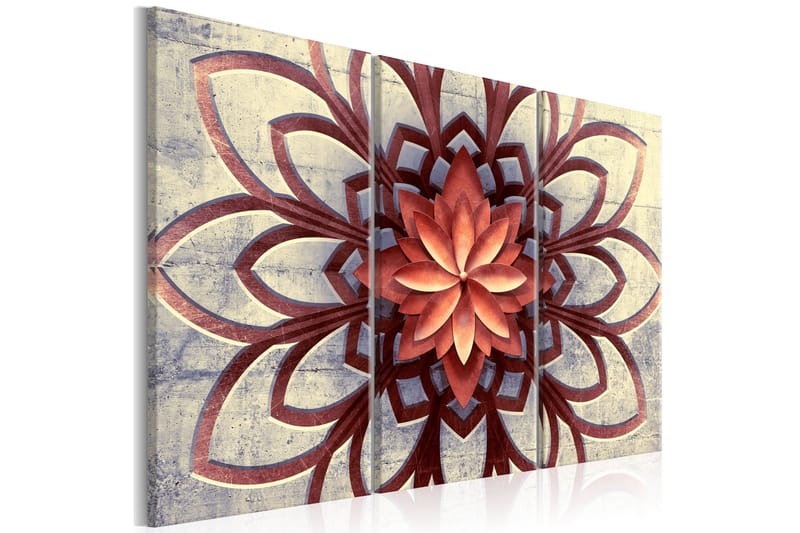 Bilde Fan 3 Parts 90x60, Artgeist sp. z o. o.