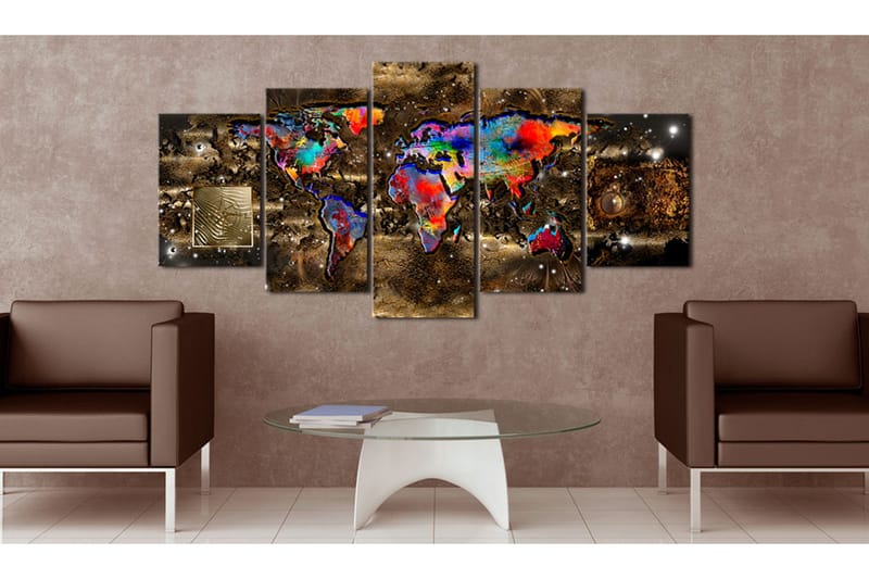 Bilde Fantasy World 200x100 - Artgeist sp. z o. o. - Innredning - Bilder & kunst - Lerretsbilder