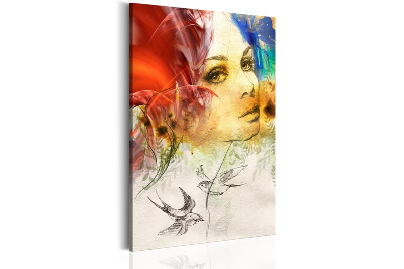 Bilde Fiery Lady 40x60 - Artgeist sp. z o. o. - Innredning - Bilder & kunst - Lerretsbilder