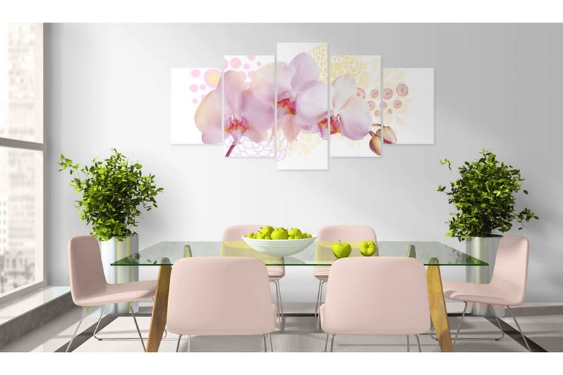 Bilde Finessed Orkidé 100x50 - Artgeist sp. z o. o. - Innredning - Bilder & kunst - Lerretsbilder
