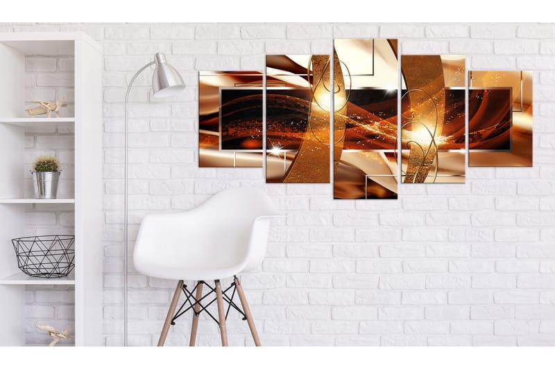 Bilde Fire Of Life 100x50 - Artgeist sp. z o. o. - Innredning - Bilder & kunst - Lerretsbilder