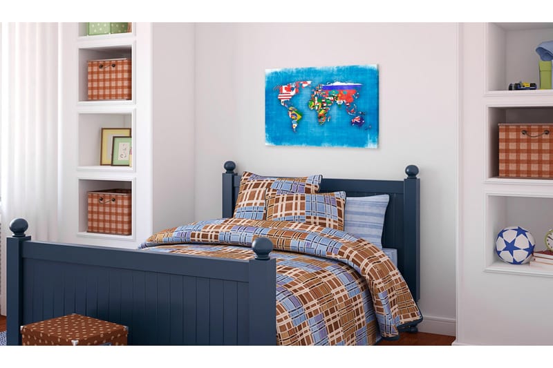 Bilde Flags of the World 120x80 - Artgeist sp. z o. o. - Innredning - Bilder & kunst - Lerretsbilder