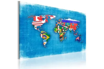 Bilde Flags Of The World 60x40