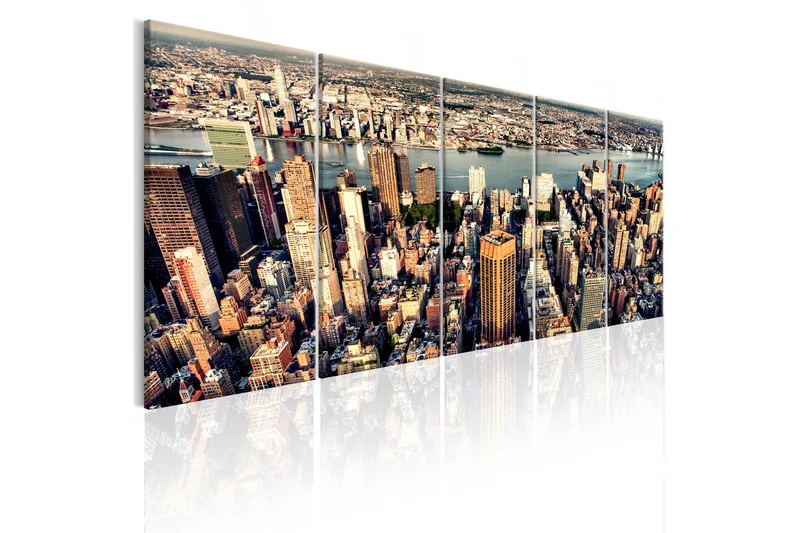 Bilde Flight Over New York 200x80, Artgeist sp. z o. o.