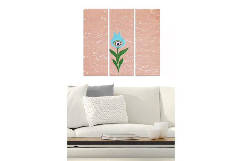 Bilde Floral 3-pk flerfarget, 22x05 cm