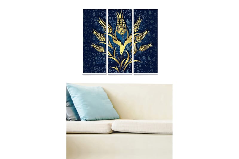 Bilde Floral 3-pk flerfarget, 22x05 cm