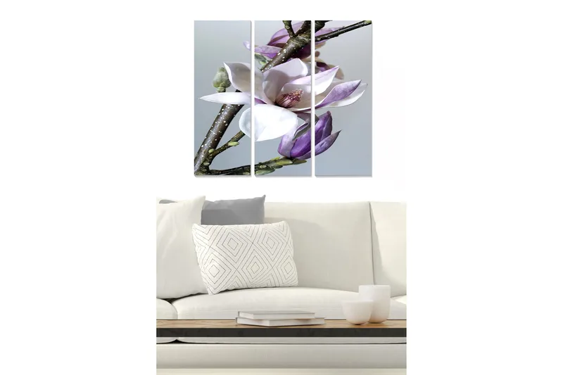 Bilde Floral 3-pk flerfarget, 22x05 cm