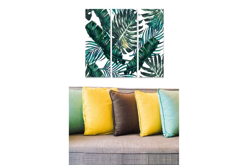 Bilde Floral 3-pk flerfarget, 22x05 cm