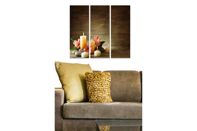 Bilde Floral 3-pk flerfarget, 22x05 cm