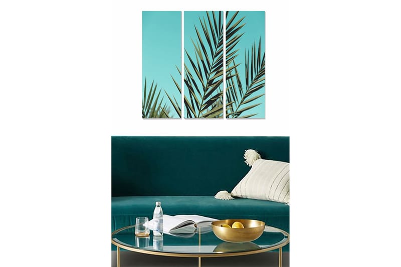 Bilde Floral 3-pk flerfarget, 22x05 cm