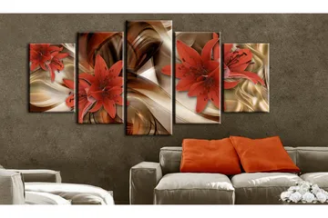 Bilde Flower Nebula 200x100 - Artgeist sp. z o. o. - Innredning - Bilder & kunst - Lerretsbilder