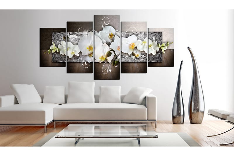 Bilde Flower Of Innocence 100x50 - Artgeist sp. z o. o. - Innredning - Bilder & kunst - Lerretsbilder