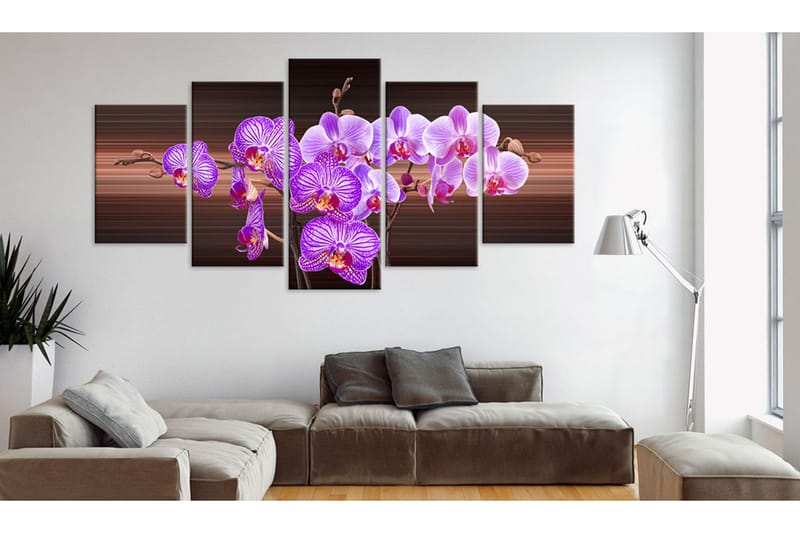 Bilde Flower Of Joy 100x50 - Artgeist sp. z o. o. - Innredning - Bilder & kunst - Lerretsbilder