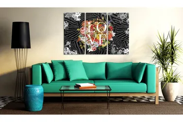 Bilde Flowers From The Heart 120x80 - Artgeist sp. z o. o. - Innredning - Bilder & kunst - Lerretsbilder
