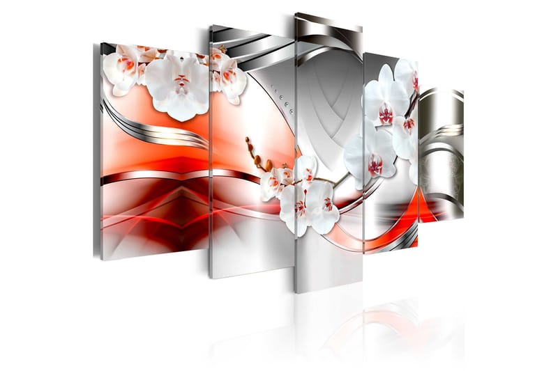 Bilde Flowers Of Future Ii 100x50 - Artgeist sp. z o. o. - Innredning - Bilder & kunst - Lerretsbilder