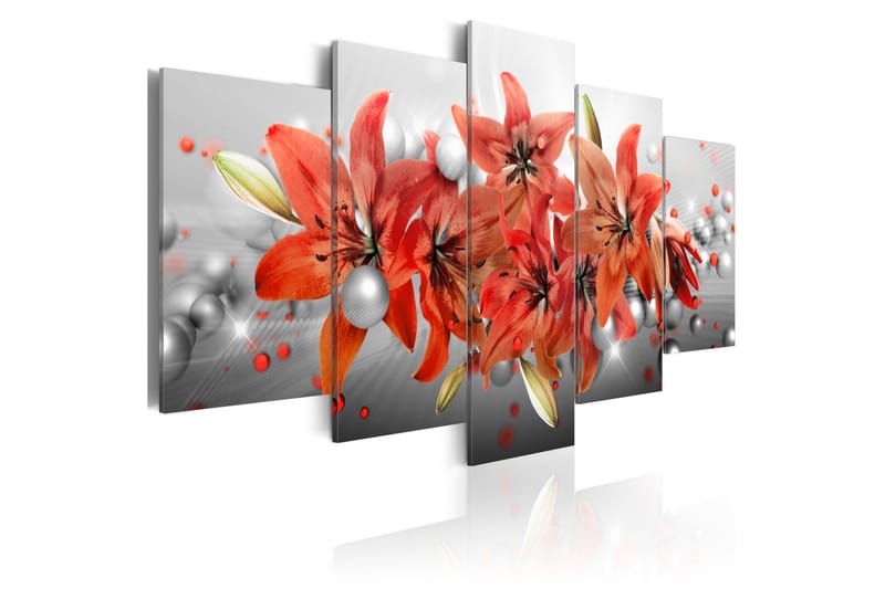 Bilde Flowery Battle 100x50, Artgeist sp. z o. o.
