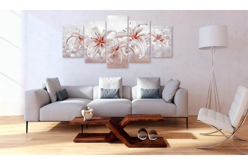 Bilde Flowery Saga 200x100 - Artgeist sp. z o. o. - Innredning - Bilder & kunst - Lerretsbilder